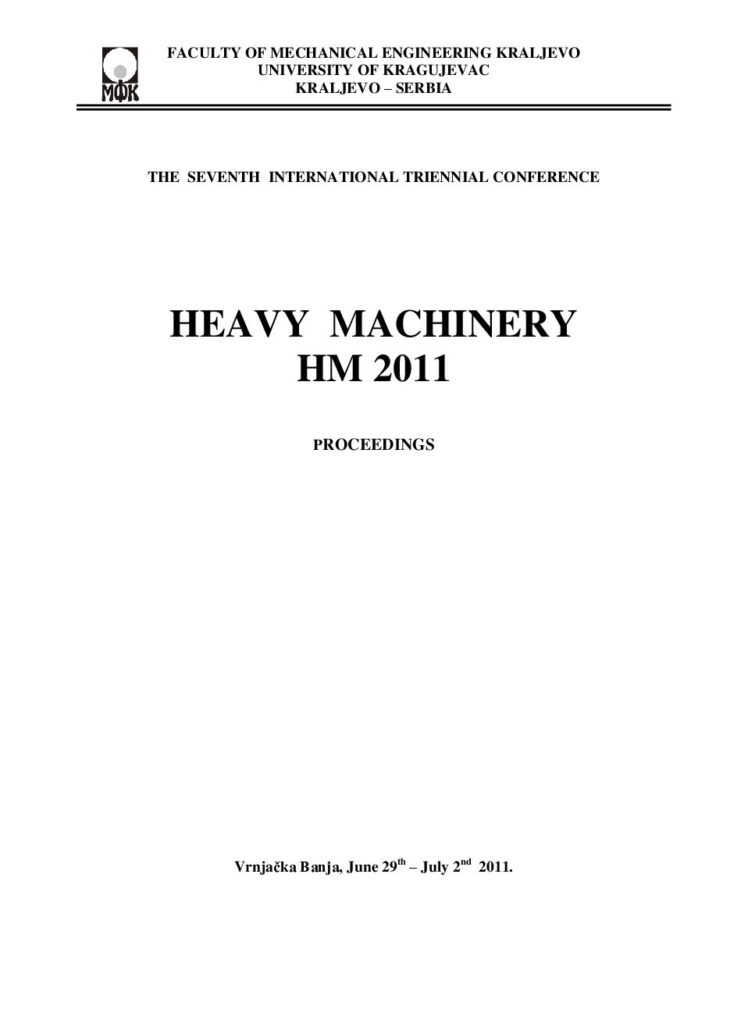 HM 2011 Proceedings cover